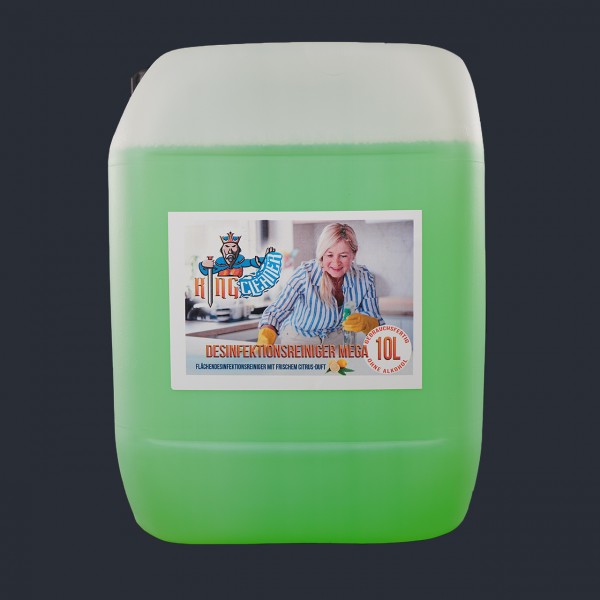 KingCleaner Desinfektionsreiniger Mega 10L Kanister