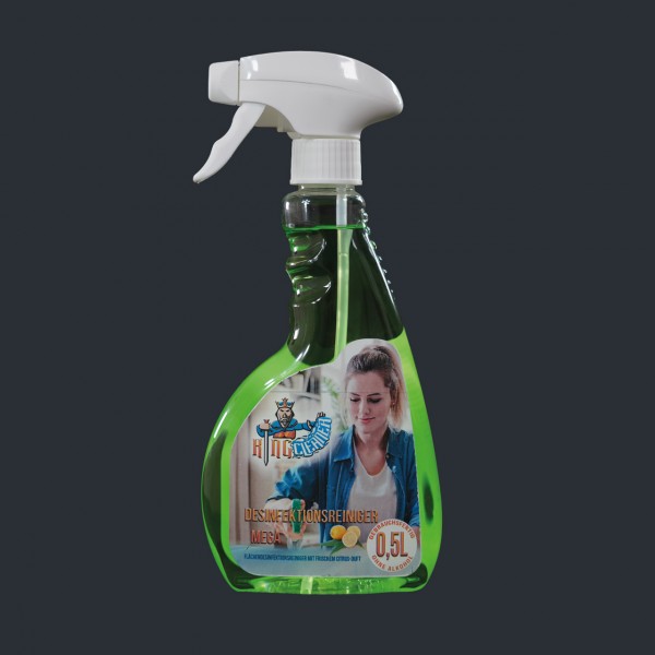 KingCleaner Desinfektionsreiniger Mega 500ml Flasche